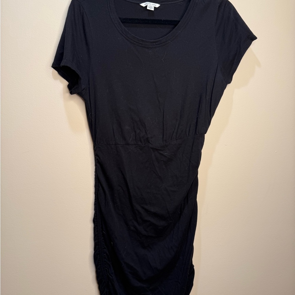 Black Short Sleeve Dress